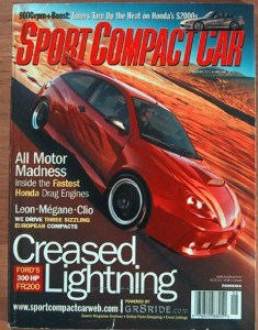 SPORT COMPACT CAR 2001 AUG - FOCUS FR200, COMPTECH